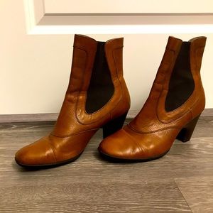 Børn Cognac Brown Boots